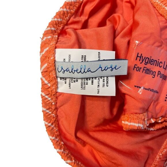 NEW Isabella Rose Tivoli Striped Side Tie Roses Bikini Bottom Small - Picture 5 of 7